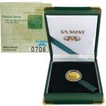 Gold Tenth-Ounce 2010 Natura - Rhino: Photo Coin, South Africa, Gold Tenth-Ounce 2010 Natura - Rhino / thumbnail