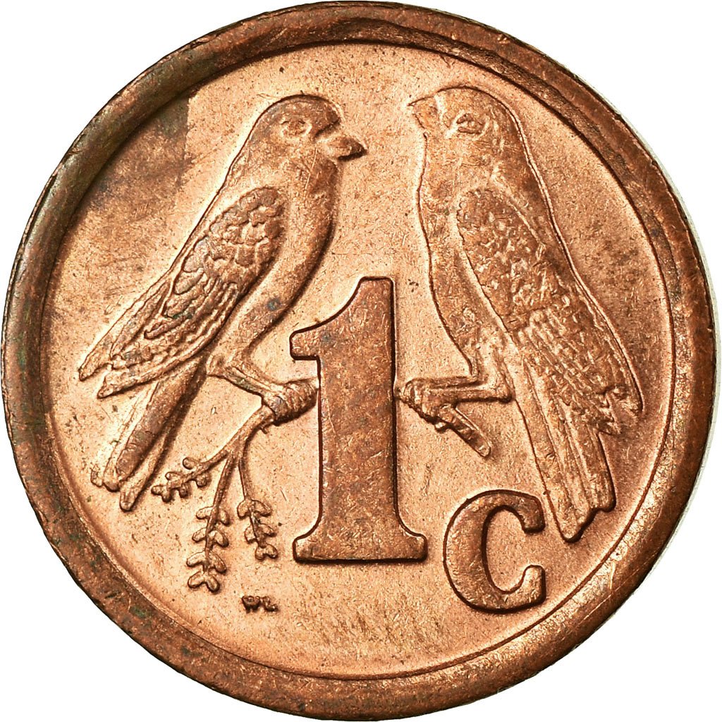 One Cent 1994 Coin From South Africa Online Coin Club