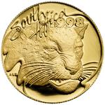Gold Tenth-Ounce 1998 Natura - Leopard: Photo Coin, South Africa, Gold Tenth-Ounce 1998 Natura - Leopard / thumbnail
