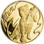 Gold Ounce 1998 Natura - Leopard: Photo Coin, South Africa, Gold Ounce 1998 Natura - Leopard / thumbnail