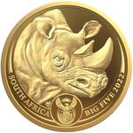 South Africa / Gold Kilo 2022 Big Five - Rhino - obverse photo