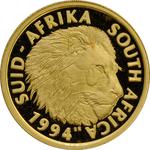 Gold Ounce 1994 Natura: Photo Coin, South Africa, Gold Ounce 1994 Natura / thumbnail