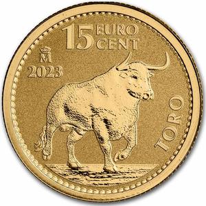 Spain / Gold Tenth-Ounce 2023 Bull - reverse photo