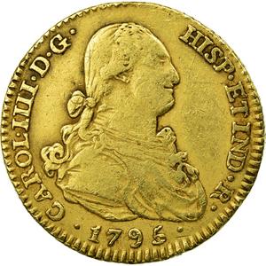 Spain / Two Escudos 1795 - obverse photo