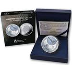 Ten Euro Silver 2019 Moon Landing: Photo Coin, Spain, Ten Euro Silver 2019 Moon Landing / thumbnail