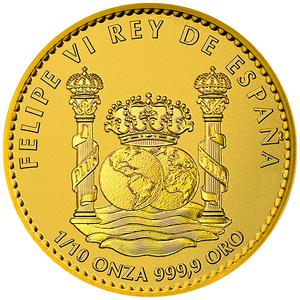 Spain / Gold Tentth-Ounce 2025 Imperial Eagle - obverse photo