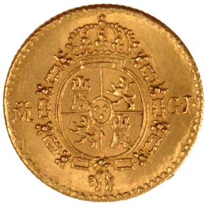 Spain / Half Escudo 1817 - reverse photo