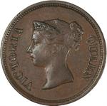 Quarter Cent 1845: Photo Coin, Straits Settlements, Quarter Cent 1845 / thumbnail