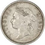 Fifty Cents 1888: Photo Coin, Straits Settlements, fifty Cents 1888 / thumbnail