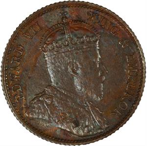 Straits Settlements / Quarter Cent 1908 - obverse photo