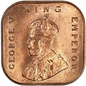 Straits Settlements / Half Cent 1932 - obverse photo