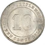 Ten Cents 1910: Photo Coin, Straits Settlements, Ten Cents 1910 / thumbnail