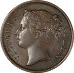 Half Cent 1845: Photo Coin, Straits Settlements, Half Cent 1845 / thumbnail