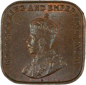 Straits Settlements / One Cent 1920 - obverse photo