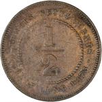 Half Cent 1873: Photo Coin, Straits Settlements, Half Cent 1873 / thumbnail