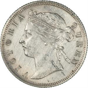 Straits Settlements / Twenty Cents 1900 - obverse photo