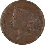 One Cent 1876: Photo Coin, Straits Settlements, One Cent 1876 / thumbnail