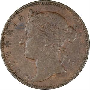 Straits Settlements / Half Cent 1873 - obverse photo
