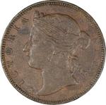 Half Cent 1873: Photo Coin, Straits Settlements, Half Cent 1873 / thumbnail