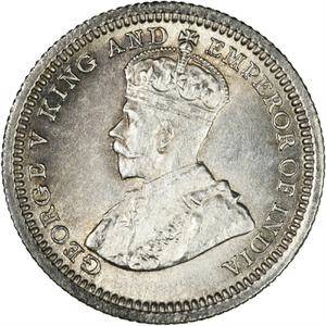 Straits Settlements / Five Cents 1935 - obverse photo