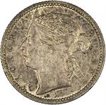 Ten Cents 1887: Photo Coin, Straits Settlements, Ten Cents 1887 / thumbnail