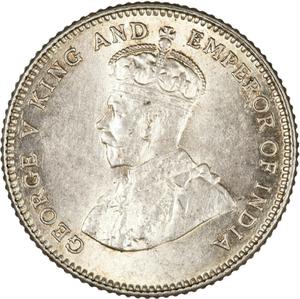 Straits Settlements / Ten Cents 1927 - obverse photo
