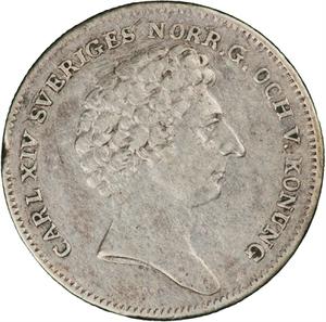 Sweden / One-eighth Riksdaler 1832 - obverse photo