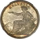 Switzerland / Five Francs 1873 - obverse photo