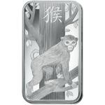 Silver Ounce Bar 2016 Year of the Monkey: Photo Coin, Switzerland, Silver Ounce Bar 2016 Year of the Monkey / thumbnail