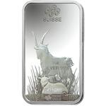 Silver Ounce Bar 2015 Year of the Goat: Photo Coin, Switzerland, Silver Ounce Bar 2015 Year of the Goat / thumbnail