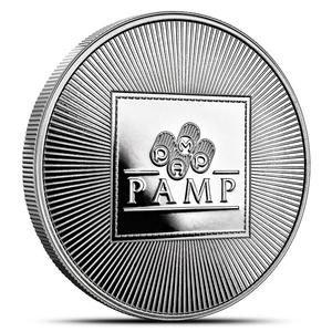 Switzerland / Silver Ounce Round - PAMP - reverse photo