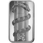 Silver Ounce Bar 2013 Year of the Snake: Photo Coin, Switzerland, Silver Ounce Bar 2013 Year of the Snake / thumbnail