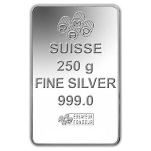 Switzerland / Silver Quarter Kilo Bar - PAMP Rosa - obverse photo