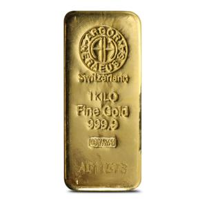 Switzerland / Gold Kilo Bar - Argor Heraeus - reverse photo