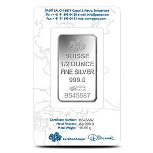 Switzerland / Silver Two and a Half Grams Bar - PAMP Fortuna - obverse photo