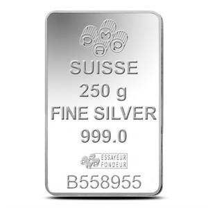 Switzerland / Silver Quarter Kilo Bar - PAMP Fortuna - obverse photo