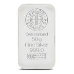 Silver Fifty Grams Bar - Argor-Heraeus: Photo Coin, Switzerland, Silver Fifty Grams Bar - Argor-Heraeus / thumbnail