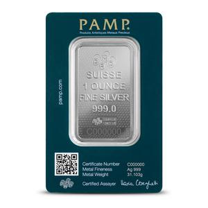 Switzerland / Silver Ounce Bar - PAMP Fortuna 45th Anniversary - obverse photo