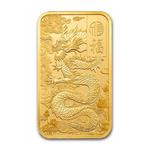 Gold Ounce Bar - PAMP Good Luck Dragon: Photo Coin, Switzerland, Gold Ounce Bar - PAMP Good Luck Dragon / thumbnail