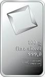 Silver One Hundred Grams Bar - Valcambi: Photo Coin, Switzerland, Silver One Hundred Grams Bar - Valcambi / thumbnail