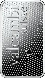 Switzerland / Silver One Hundred Grams Bar - Valcambi - obverse photo