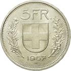 Switzerland / Five Francs 1967 - reverse photo