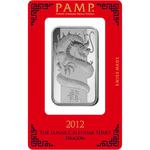 Silver Ounce Bar 2012 Year of the Dragon: Photo Coin, Switzerland, Silver Ounce Bar 2012 Year of the Dragon / thumbnail