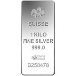 Silver Kilo Bar - PAMP Fortuna: Photo Coin, Switzerland, Silver Kilo Bar - PAMP Fortuna / thumbnail