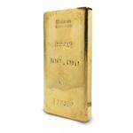 Gold Hundred Ounces Bar - Heraeus: Photo Coin, Switzerland, Gold Hundred Ounces Bar - Heraeus / thumbnail