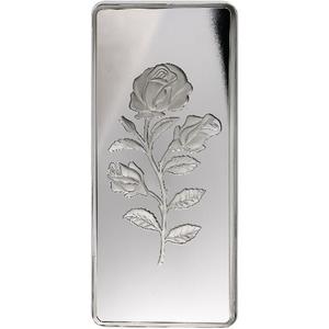 Switzerland / Silver Kilo Bar - PAMP Rosa - reverse photo