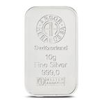 Silver Ten Grams Bar - Argor-Heraeus: Photo Coin, Switzerland, Silver Ten Grams Bar - Argor-Heraeus / thumbnail