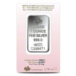 Silver Ounce Bar - PAMP Love Always: Photo Coin, Switzerland, Silver Ounce Bar - PAMP Love Always / thumbnail