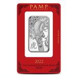 Silver Ounce Bar 2022 Year of the Tiger: Photo Coin, Switzerland, Silver Ounce Bar 2022 Year of the Tiger / thumbnail