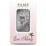 Silver Ounce Bar - PAMP Love Always: Photo Coin, Switzerland, Silver Ounce Bar - PAMP Love Always / thumbnail